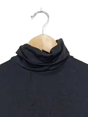 Vorschaubild 2 von Damen Rollkragen Top Unterhemd Ärmellos Schwarz Gr. S