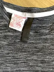 Vorschaubild 4 von Kinder Sport Shirt Gr. 164 Grau Meliert Kurzarm Logo Print