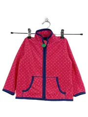 Vorschaubild 1 von TCM Mädchen Fleecejacke Gr. 86/92 Pink Punkte Reißverschluss