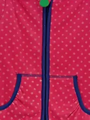 Vorschaubild 2 von TCM Mädchen Fleecejacke Gr. 86/92 Pink Punkte Reißverschluss