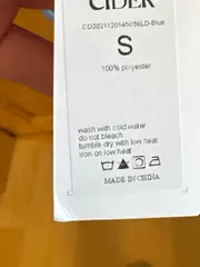 Vorschaubild 5 von Wickelkleid Cocktailkleid Damen Elegant Raffungen Blau Gr. S/36