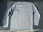 Vorschaubild 2 von Langarmshirt Herren Polyester Grau M Arbeits Shirt Praktisch Logo