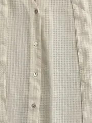 Vorschaubild 3 von Damen Bluse Kariert Business Langarm Schleife Beige Gr. 34 XS