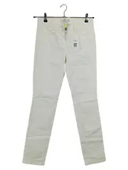 Vorschaubild 1 von Damen Hose Slim Fit Weiß Gr. 34 W26 Baumwolle Stretch