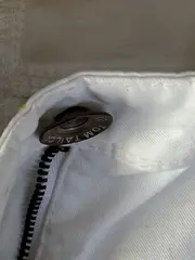 Vorschaubild 3 von Damen Hose Slim Fit Weiß Gr. 34 W26 Baumwolle Stretch