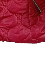 Vorschaubild 3 von Steppjacke Mädchen Kapuze Rot Gr. 116 Alltag Futter