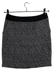 Vorschaubild 1 von Selection Damen Bleistiftrock Gr. 34 Grau Tweed Business