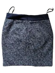 Vorschaubild 2 von Selection Damen Bleistiftrock Gr. 34 Grau Tweed Business