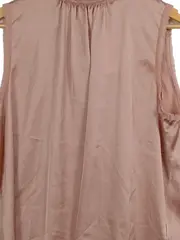 Vorschaubild 4 von Bluse Ärmellos Elegant Rosa Gr. 36 S Party Fransen Knopf Polyester