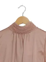 Vorschaubild 3 von Bluse Ärmellos Elegant Rosa Gr. 36 S Party Fransen Knopf Polyester