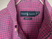 Vorschaubild 2 von Herren Business Hemd Kariert Rosa Langarm Gr. 32 Classic