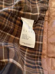 Vorschaubild 6 von Lederjacke Damen Braun Gr. 38 M Echt Leder Steppjacke Freizeit