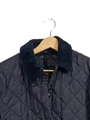 Vorschaubild 2 von Steppjacke Herren Gr. XS (44) Blau Gesteppt Übergangsjacke Cordkragen