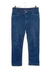 Vorschaubild 2 von Damen Jeans Regular Fit W27/36 Blau Stretch Denim