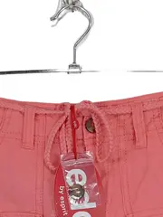 Vorschaubild 2 von Hosenrock Damen Minirock Rosa Gr. 32 Viskose Leinen