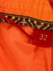 Vorschaubild 5 von Hosenrock Damen Minirock Rosa Gr. 32 Viskose Leinen