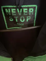 Vorschaubild 4 von Kinder Softshell Outdoorjacke Gr. 140 Grün Blau Kapuze