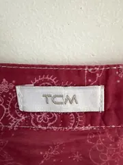 Vorschaubild 5 von TCM Damen Bluse Gr. 44-46 Rot Blumenmuster Baumwolle Langarm