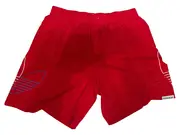Vorschaubild 5 von Herren Sport Shorts Primeblue Rot Gr. M Polyester Logo