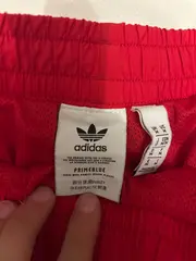 Vorschaubild 6 von Herren Sport Shorts Primeblue Rot Gr. M Polyester Logo