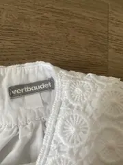 Vorschaubild 6 von Mädchen Sommerkleid Weiß Spitze Gr. 140 Baumwolle
