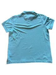 Vorschaubild 2 von Green Herren Poloshirt Türkis Gr. M/38 Baumwolle Regular Fit