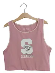 Vorschaubild 1 von Peanuts Snoopy Crop Top Mädchen Gr. 164 Rosa Tanktop Sport