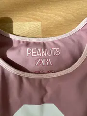 Vorschaubild 4 von Peanuts Snoopy Crop Top Mädchen Gr. 164 Rosa Tanktop Sport