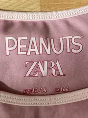 Vorschaubild 5 von Peanuts Snoopy Crop Top Mädchen Gr. 164 Rosa Tanktop Sport