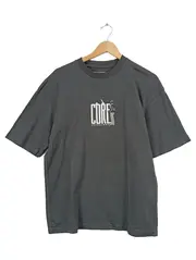 Vorschaubild 1 von Core Herren T-Shirt Grau Gr. 36/S Streetwear Logo-Print