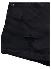 Vorschaubild 3 von Myhailys Destroyed Denim Shorts Damen Jeans Shorts Schwarz Nieten XS