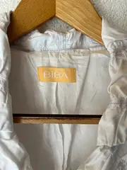 Vorschaubild 5 von Damen Leichte Jacke Blazer Gr. 38 Weiß Casual Polyester