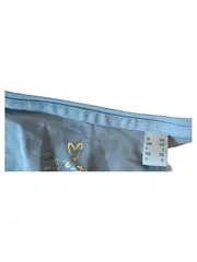 Vorschaubild 5 von Damen T-Shirt V-Ausschnitt Hellblau Organic Cotton Gr. XS