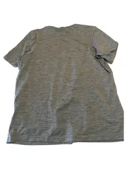 Vorschaubild 4 von Kinder T-Shirt Gr. 164 Grau Meliert Logo Sport Kurzarm Polyester