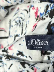 Vorschaubild 4 von Damen Top Viskose Trägertop Abstrakt Muster Mehrfarbig Gr. 34/XS