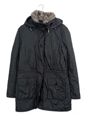 Vorschaubild 1 von Damen Winterjacke Parka Kapuze Fell Gr. 38 Schwarz