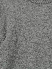 Vorschaubild 2 von Pullover Herren Gr. L Grau Wolle Kaschmir Strick Logo Basic
