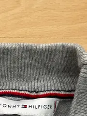 Vorschaubild 4 von Pullover Herren Gr. L Grau Wolle Kaschmir Strick Logo Basic