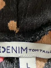 Vorschaubild 4 von Denim Damen Stoffhose L Culotte Floral Schwarz Beige