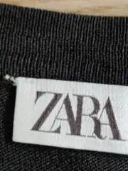 Vorschaubild 4 von Damen T-Shirt Schwarz Basic Kurzarm Gr. XL 42 Baumwolle
