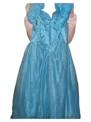 Vorschaubild 4 von Mädchen Prinzessin Kleid Schmetterling Blau Gr. 110 Festlich