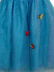 Vorschaubild 3 von Mädchen Prinzessin Kleid Schmetterling Blau Gr. 110 Festlich
