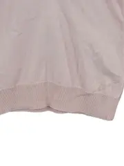 Vorschaubild 3 von Damen Pullover Gr. 36 S Rosa V-Ausschnitt Baumwolle Kaschmir Stickerei