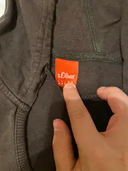 Vorschaubild 6 von Damen Kapuzenpullover Hoodie Gr. 38/M Braun Stickerei