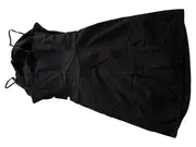 Vorschaubild 5 von Damen Minikleid Abendkleid Schwarz XS Cut-Outs Raffungen Party