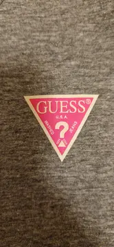 Vorschaubild 4 von Damen T-Shirt Grau Meliert Logo-Print Gr. M 38 Kurzarm