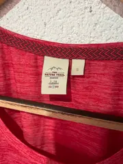 Vorschaubild 5 von THE NATURE TRAIL Damen Sport Shirt Gr. 36/S Rot Sportlich