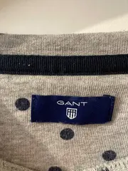 Vorschaubild 6 von Damen Sweatshirt Langarm S Grau Gepunktet Lyocell Baumwolle