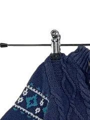 Vorschaubild 4 von Strickpullover Jungen Gr. 74 Blau Zopfstrick Norweger Pullover Winter