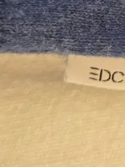 Vorschaubild 6 von EDC Pullover Herren Blau Meliert Baumwolle Kaschmir Gr. S Casual Alltag